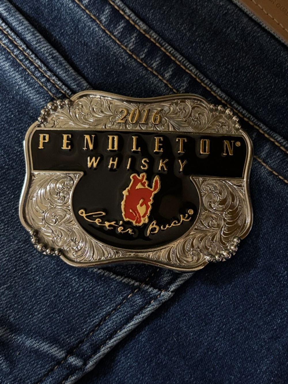 Montana Silversmiths 2016 Pendleton Belt Buckle